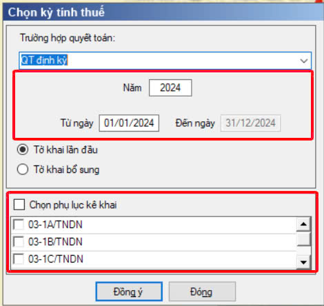lựa chọn kỳ quyết toán thuế phù hợp lựa chọn kỳ quyết toán thuế phù hợp