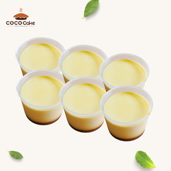 Set 6 bánh Flan vani
