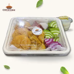 Sét bánh Mix 3 loại (Bò hấp - Chuối hấp - Da Lợn)