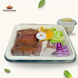 Set bánh mix 2 loại (Bò Nướng - Chuối hấp - Da Lợn)