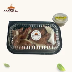 Bánh Chuối Hấp Đỏ Cốt Dừa (Hộp 350g)