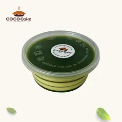 Rau Câu Flan Cheese Lá Dứa Mini 300g