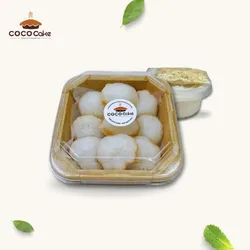 Hộp 9 Bánh Bò Nướng Mini (Trắng-200g)