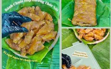 Bánh Chuối Hấp Đường Thốt Nốt - Món Ngon Dồi Dào Dinh Dưỡng