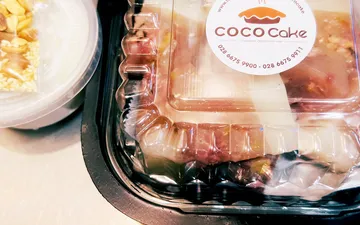 COCOCake - Bánh Chuối hấp đỏ