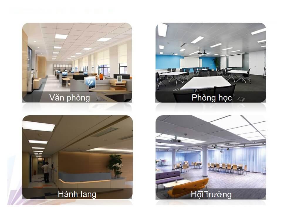 Máng đèn Led tấm âm trần Philips Panel Green Office 600x600 29W ánh sáng trắng RC091V LED26S/865 PSU W60L60 GM G2 ứng dụng chiếu sáng chung cho nhiều công trình Máng đèn Led tấm âm trần Philips Panel Green Office 600x600 29W ánh sáng trắng RC091V LED26S/865 PSU W60L60 GM G2 ứng dụng chiếu sáng chung cho nhiều công trình