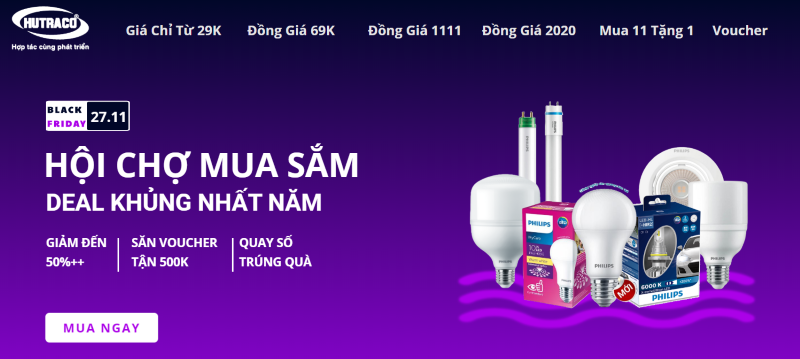 Các sản phẩm bóng đèn LED Philips siêu khuyến mãi