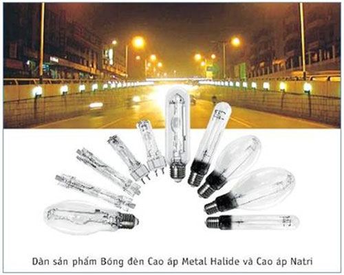 Bóng đèn cao áp cho nhà xưởng Bóng đèn cao áp cho nhà xưởng