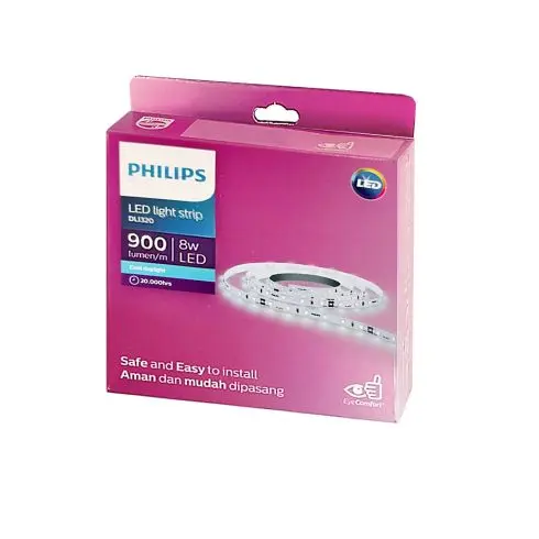 Trang trí đèn LED dây theo đường viền tường