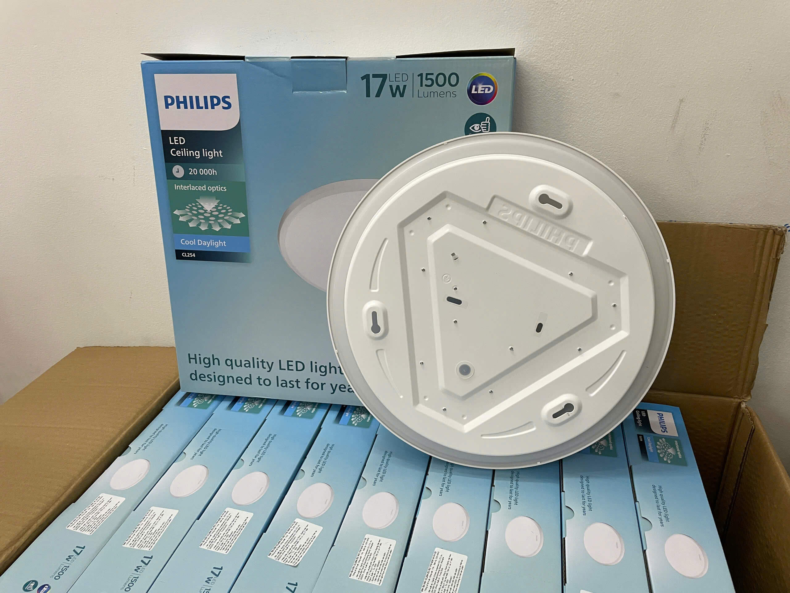 Tổng quan Đèn ốp trần ban công LED Philips CL254 EC RD