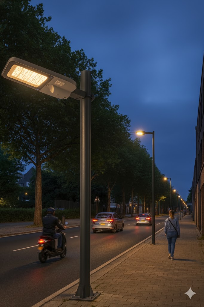 Lắp đặt dễ dàng Đèn Đường LED Streetlight Philips Inside BRP371 120W