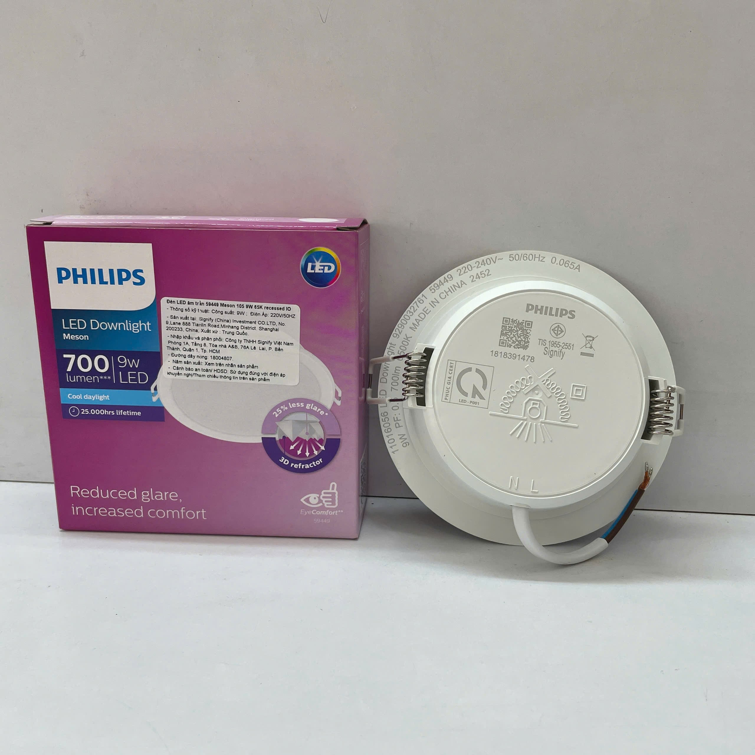 Thiết kế tinh tế của Đèn Downlight Philips Meson IO