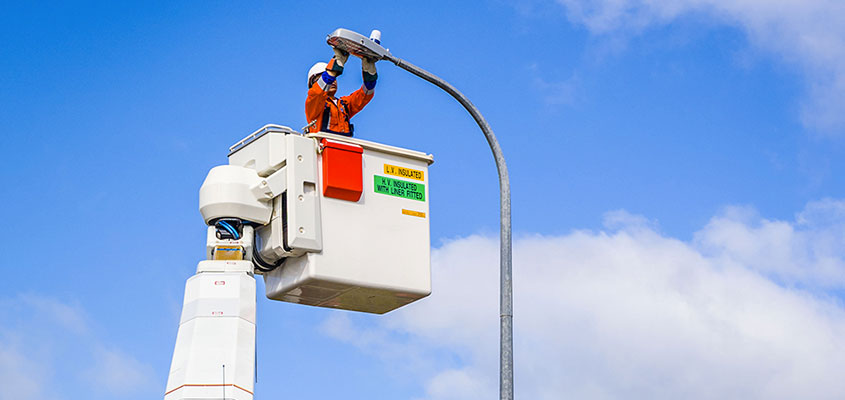 Lắp đặt đèn đường Led Philips Lắp đặt đèn đường Led Philips