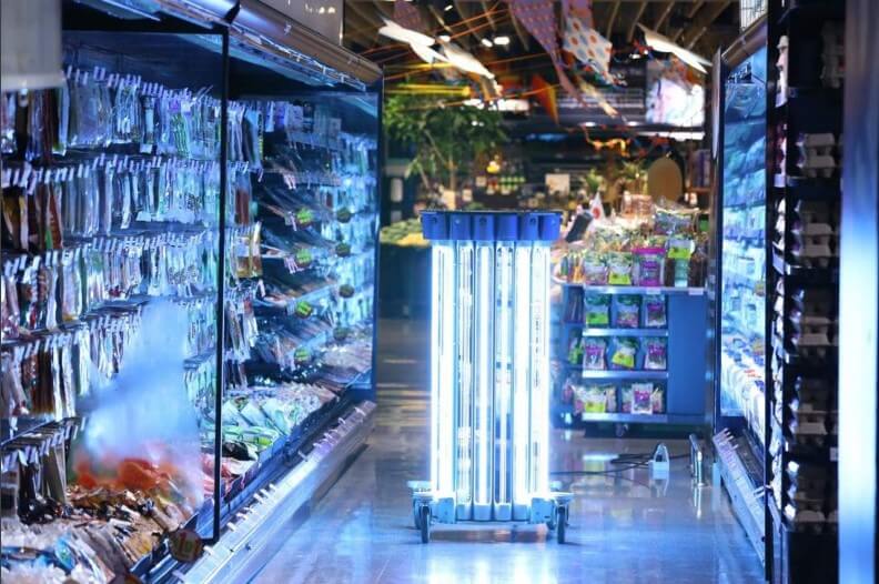 Trụ bóng đèn diệt khuẩn tia cực tím UV Philips nhà xưởng Trụ bóng đèn diệt khuẩn tia cực tím UV Philips nhà xưởng