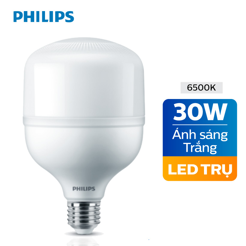Bóng đèn Led trụ Philips TForce Core HB MV 30W E27 ánh sáng trắng 6500K Bóng đèn Led trụ Philips TForce Core HB MV 30W E27 ánh sáng trắng 6500K