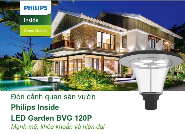 Đèn cảnh quan sân vườn Philips Inside LED Garden BVG 120P Đèn cảnh quan sân vườn Philips Inside LED Garden BVG 120P