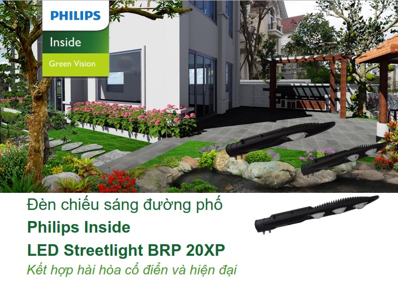 Đèn Led chiếu sáng đường phố Philips Inside Street Lighting BRP20XP Đèn Led chiếu sáng đường phố Philips Inside Street Lighting BRP20XP