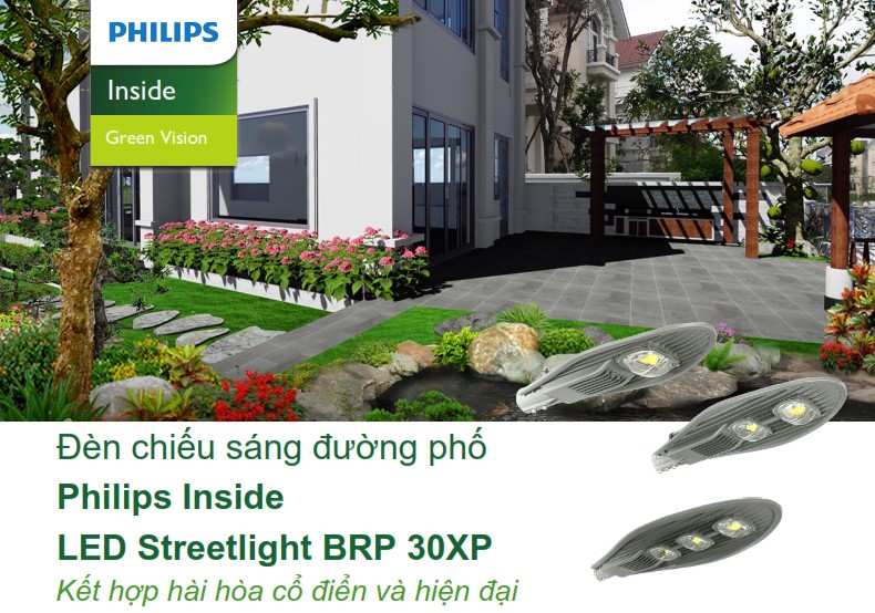 Đèn Led chiếu sáng đường phố Philips Inside Street Lighting BRP30XP Đèn Led chiếu sáng đường phố Philips Inside Street Lighting BRP30XP