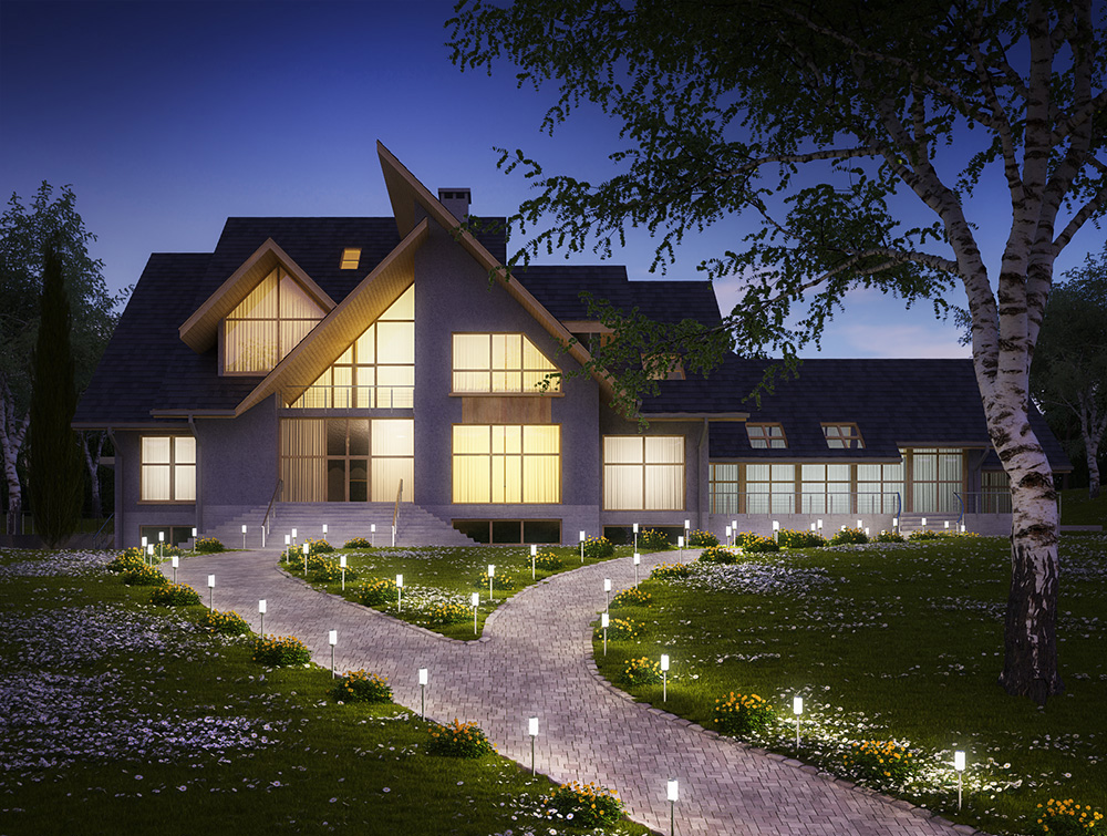 Đèn LED Garden chiếu sáng cảnh quan sân vườn Đèn LED Garden chiếu sáng cảnh quan sân vườn