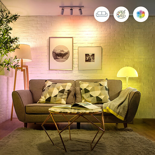 Bóng đèn LED đổi màu thông minh Wiz - Nâng tầm không gian sáng nhà bạn