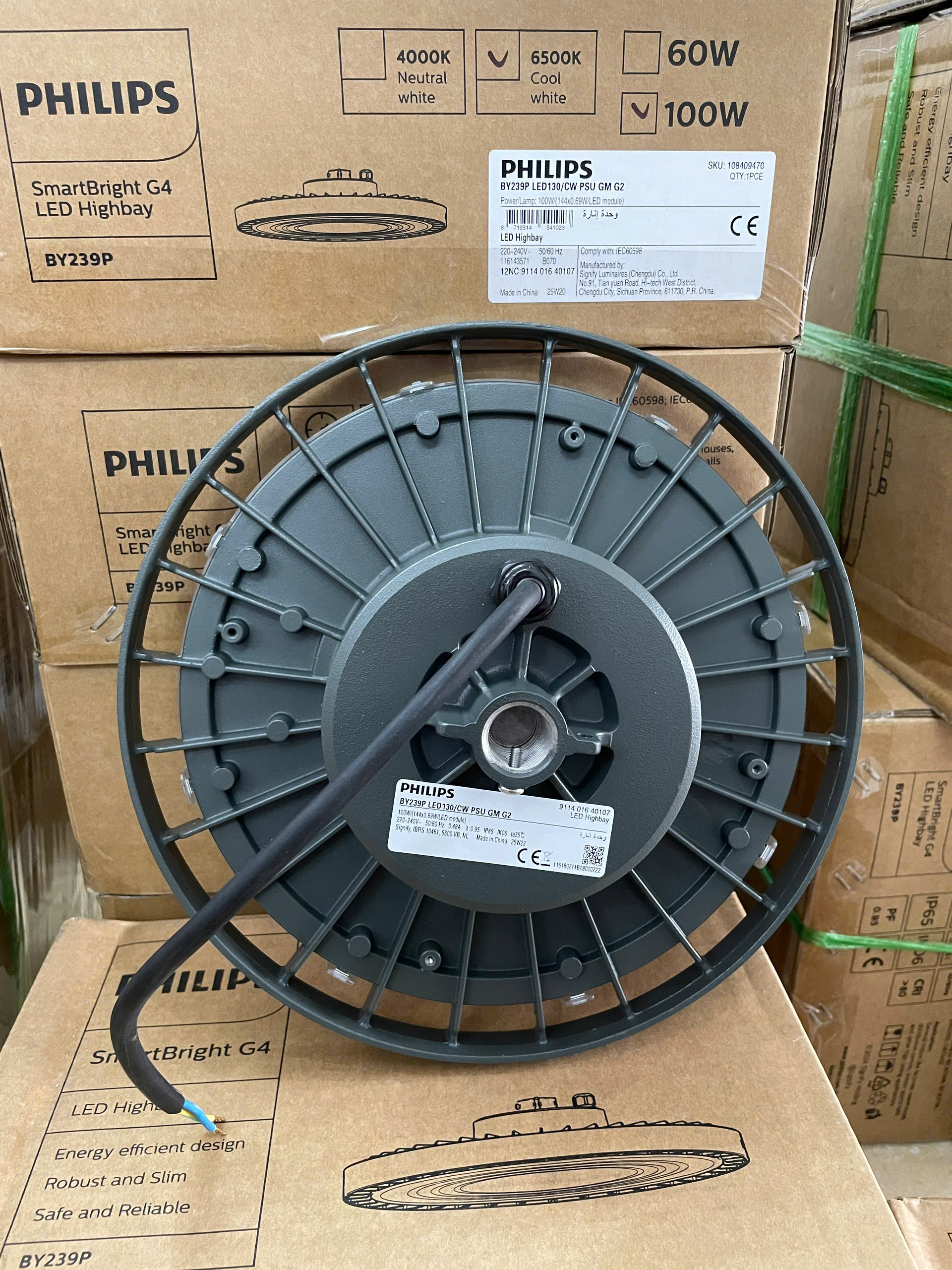 Ứng dụng đèn Highbay Philips trong nhà xưởng