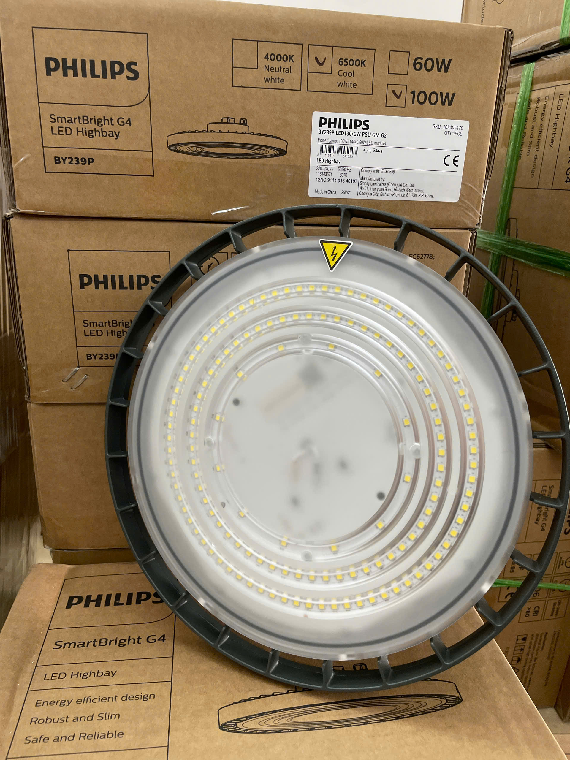 Thông số kỹ thuật đèn Philips BY239P 100W