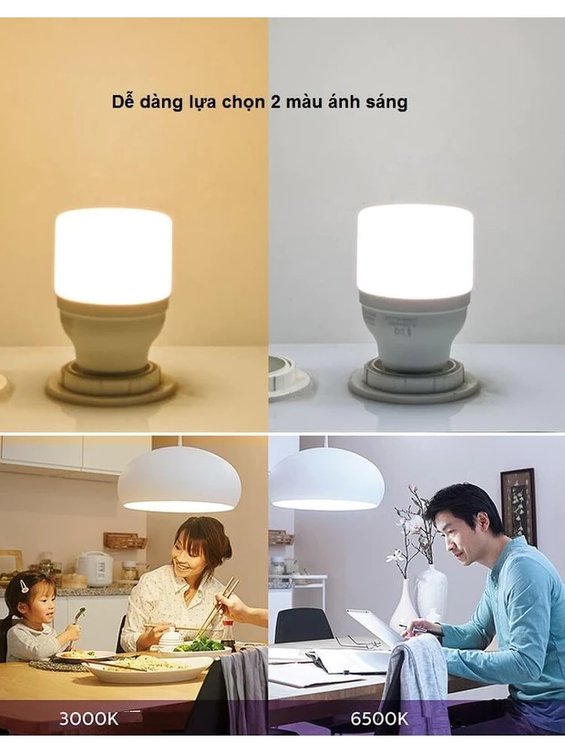 Ứng dụng bóng đèn Philips E27 trong trang trí nội thất