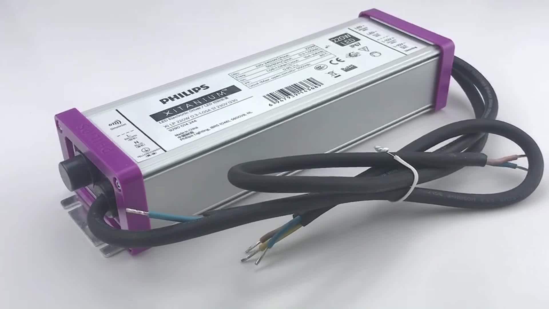 Thiết kế Driver Led Philips Xitanium 220W DIM 5 CẤP