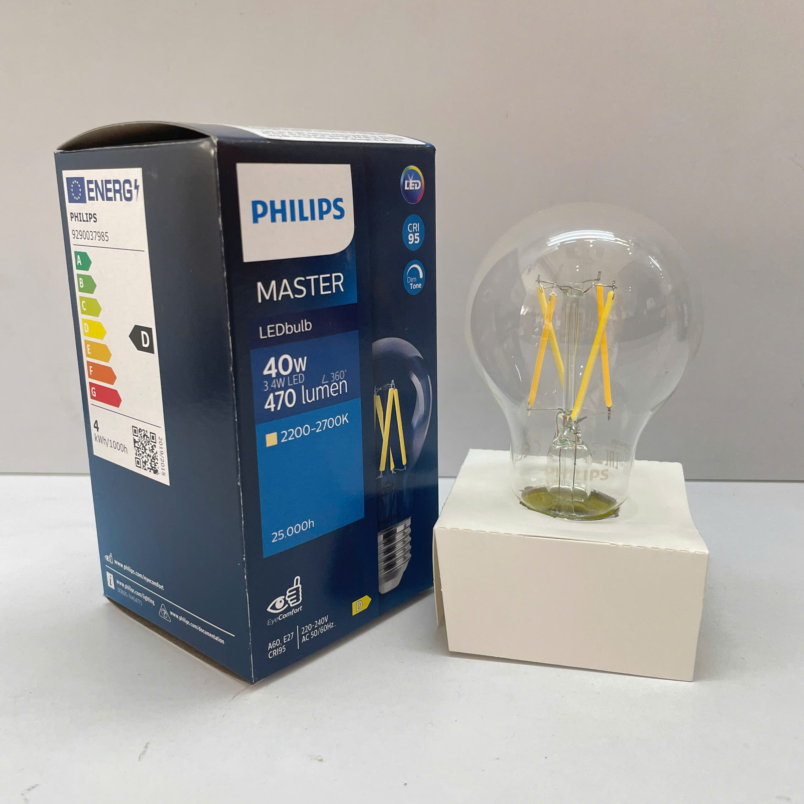 Ứng dụng đa dạng của bóng đèn Philips MAS LEDBulb DT 3.4-40W 927 E27 CRI>95
