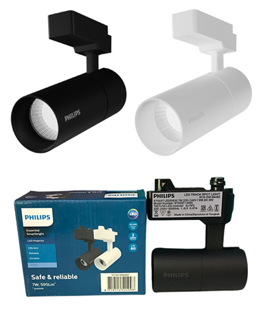 Thiết kế đèn LED chiếu điểm gắn ray Tracklight Philips ST033T G2
