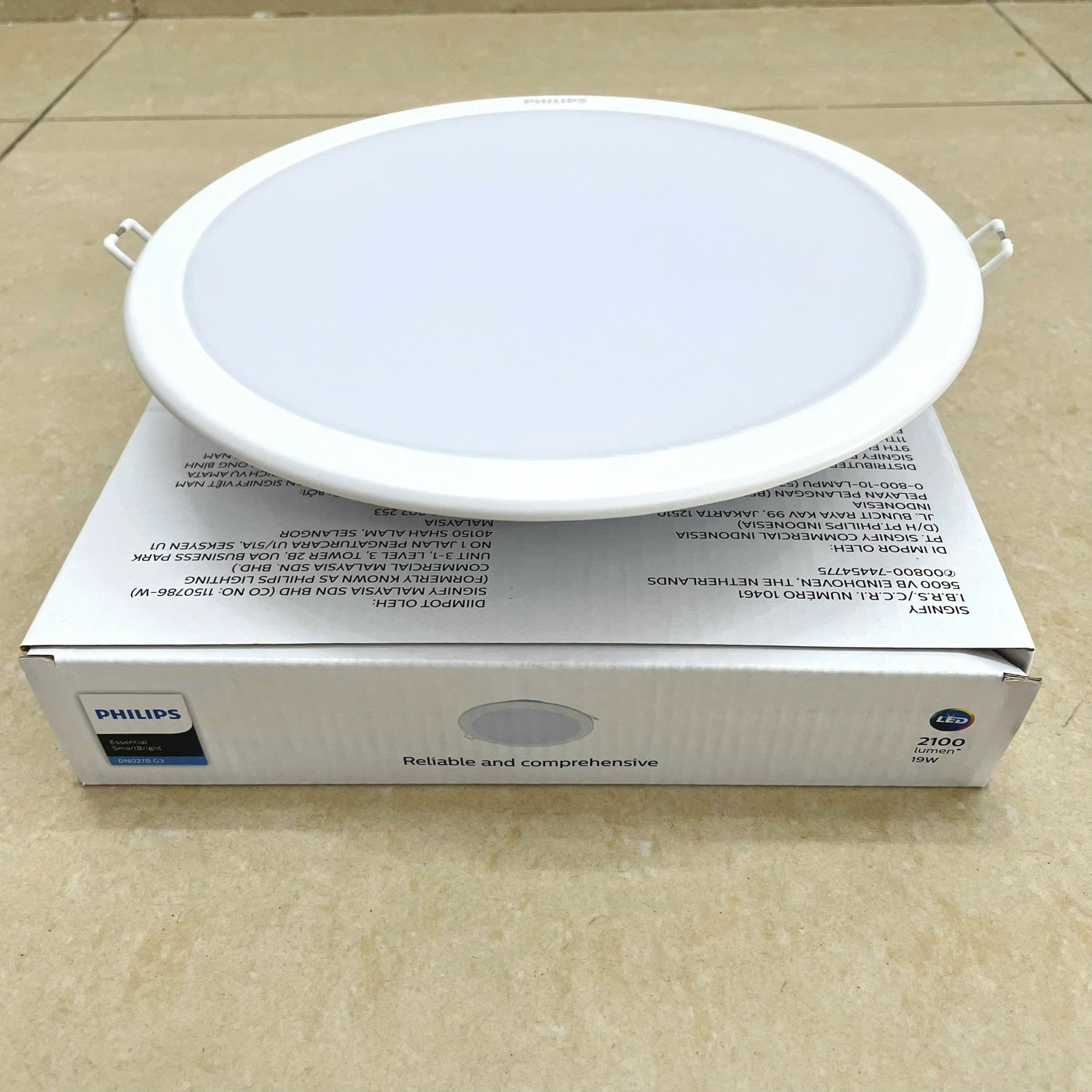 Kiến tạo không gian đẳng cấp cùng đèn downlight âm trần tròn Led Philips DN027B G3