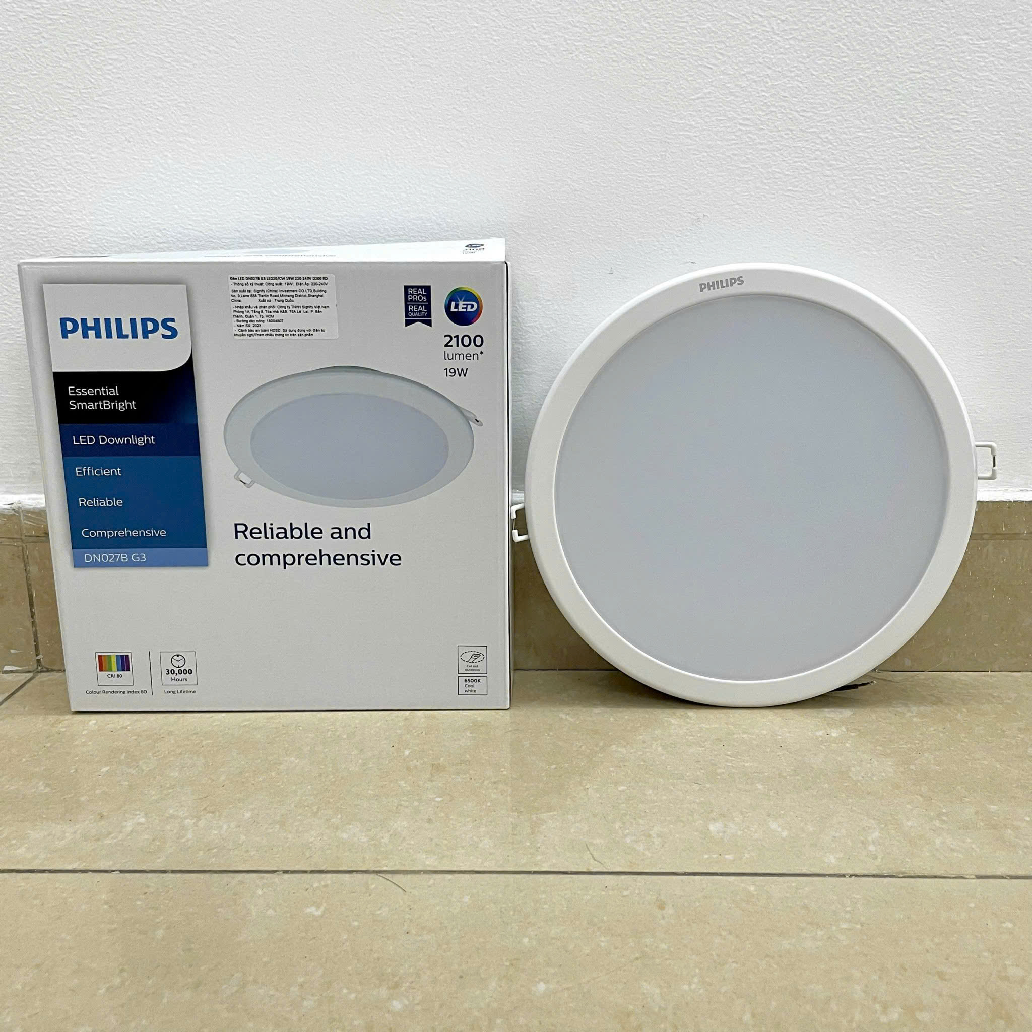 Ứng dụng linh hoạt của đèn downlight âm trần tròn Led Philips DN027B G3