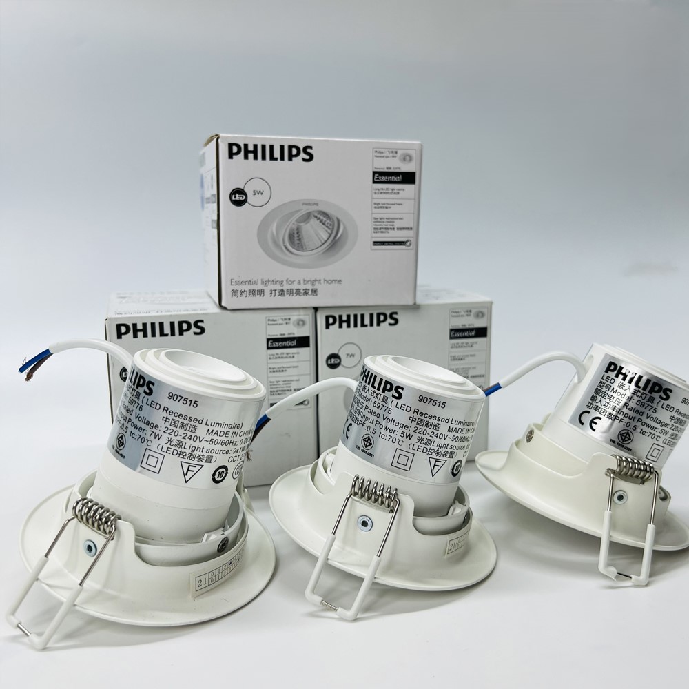 Ứng dụng Đèn downlight LED âm trần chiếu điểm Philips 59776