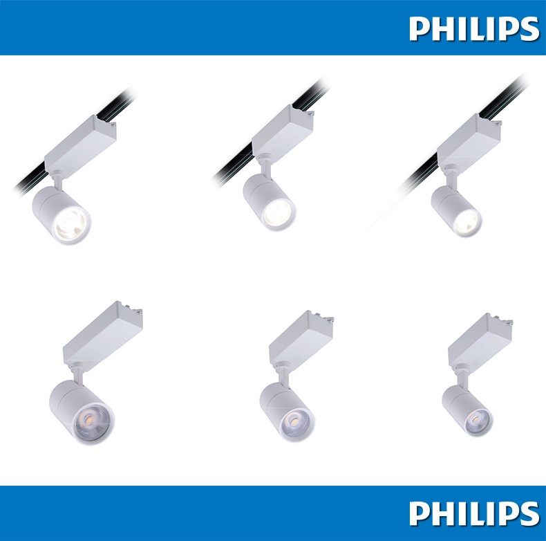 Đèn lắp thanh ray chiếu điểm Led Philips Tracklight ST030T 35W 4000K 220V Quang thông 3000Lm Đèn lắp thanh ray chiếu điểm Led Philips Tracklight ST030T 35W 4000K 220V Quang thông 3000Lm