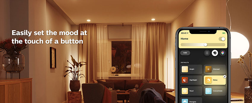 Phong cách sống với đèn Philips Hue