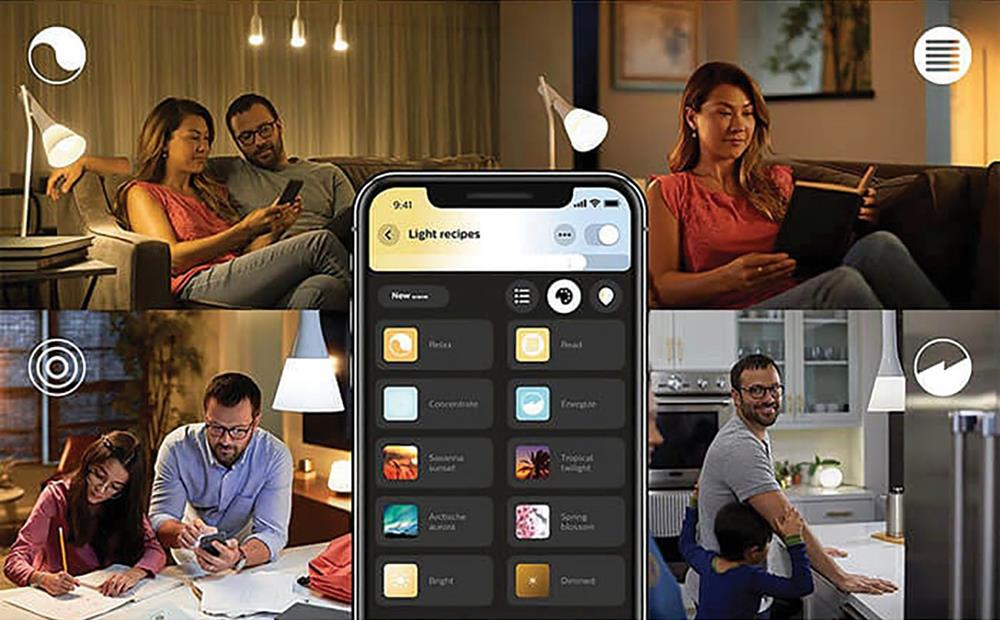 Tùy chỉnh ánh sáng thông minh Philips Hue