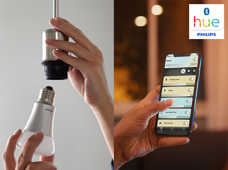 Điều khiển đèn Philips Hue qua ứng dụng điện thoại