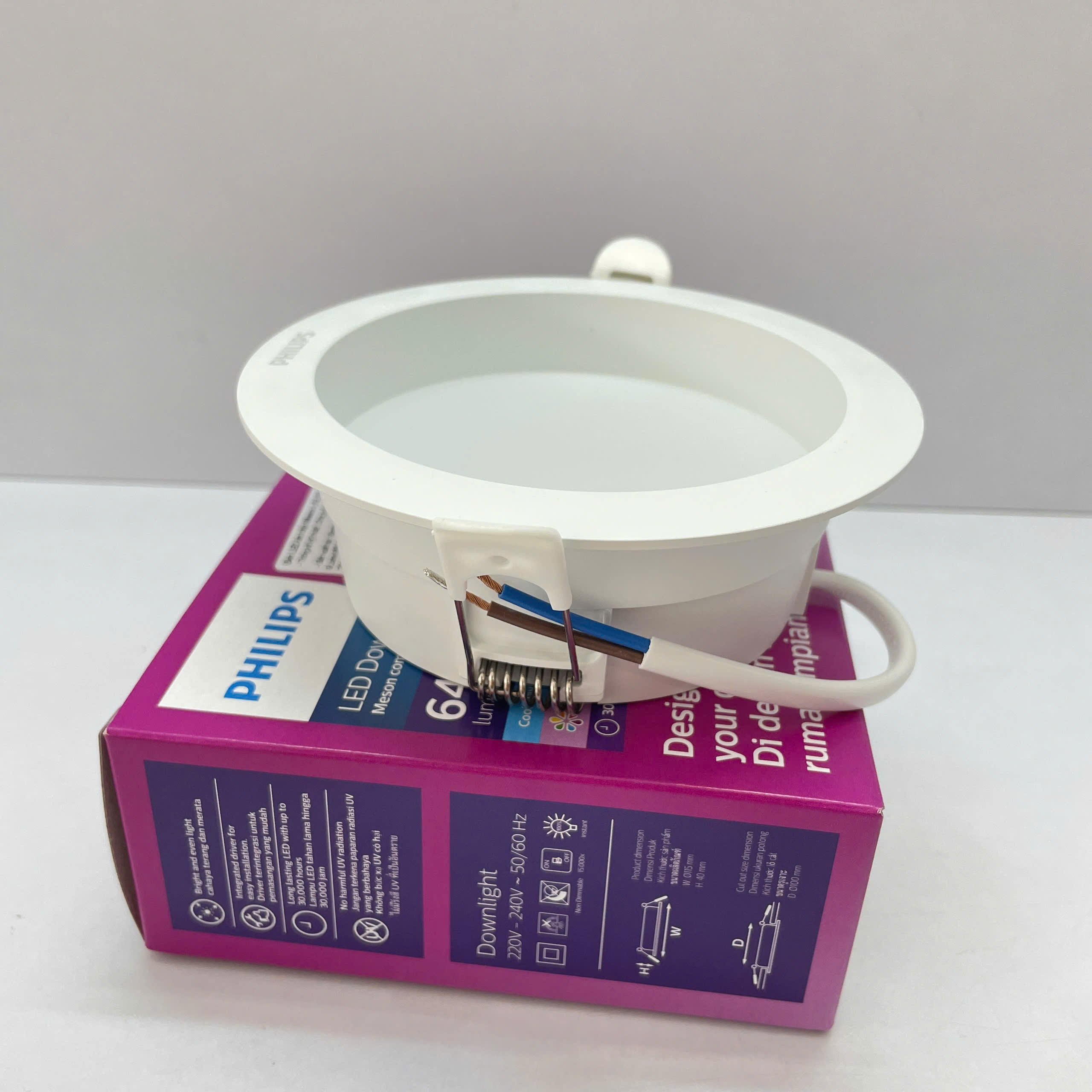 Ứng dụng linh hoạt của Đèn downlight âm trần chóa sâu Led Philips Meson c Rc Rd D100