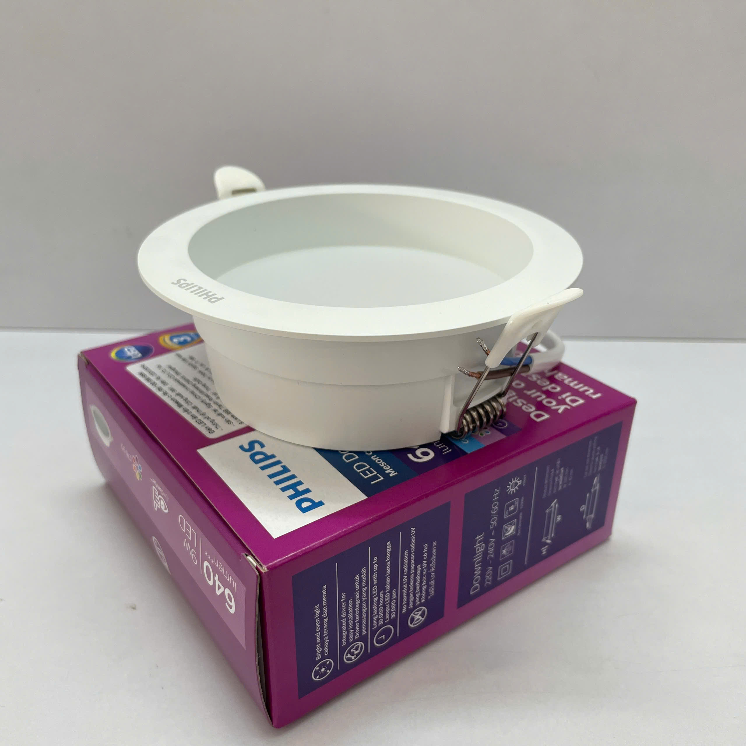Đèn downlight âm trần chóa sâu Led Philips Meson c Rc Rd D100 cho mọi không gian