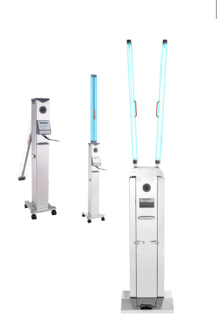Thiết bị tia cực tím đèn UVC diệt khuẩn khử trùng dạng xe đẩy Philips Trolley UVCT200 130W 12 Thiết bị tia cực tím đèn UVC diệt khuẩn khử trùng dạng xe đẩy Philips Trolley UVCT200 130W 12