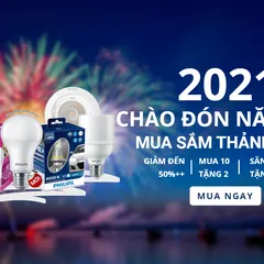 Chào Đón Năm Mới - Mua Sắm Thảnh Thơi Với Đèn LED Philips