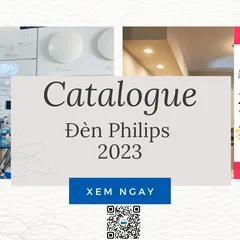Danh mục sản phẩm Catalogue bảng giá đèn Led Philips mới Tháng 01/2023