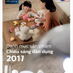 Catalogue bảng giá bóng đèn led Philips 2017