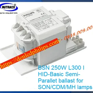 Ballast (tăng phô/chấn lưu) bóng đèn cao áp 250W SODIUM Philips - BSN 250W L300 I