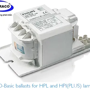 Ballast (Tăng phô/Chấn lưu) điện từ đèn cao áp Philips - BHL 250W L200 lõi đồng