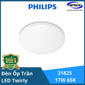 Đèn ốp trần LED Philips 31825 Twirly 6500K LED WHT 17W