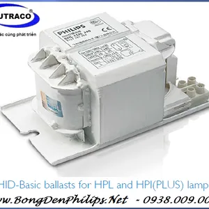 Ballast (Tăng phô/Chấn lưu) đèn cao áp Philips Mercury/Metal Halide BHL 400W L200