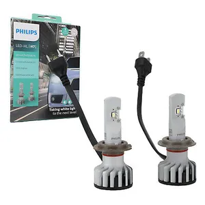 Hộp 2 Bóng đèn pha xe hơi ô tô Philips Pro 5000 LED H7 11972 U50 CW X2 12V-24V-5800K tăng sáng 160%