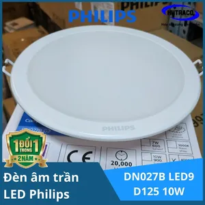 Bộ đèn downlight LED DN027B LED9 D125 RD 10W