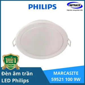 Đèn Downlight âm trần LED 9W Philips 59521 3000K/4000K/6500K 230V ¢100